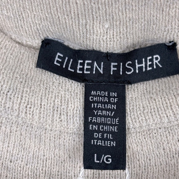 Eileen Fisher NWT The Icons Wool Crepe Skirt Womens Minimalist Size Large - Picture 3 of 9